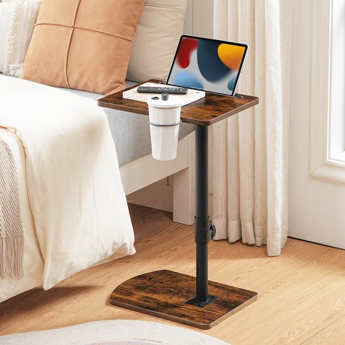Hoobro side table height - side,