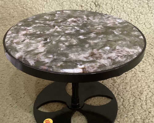 Crystal green mica - crystal, rotating