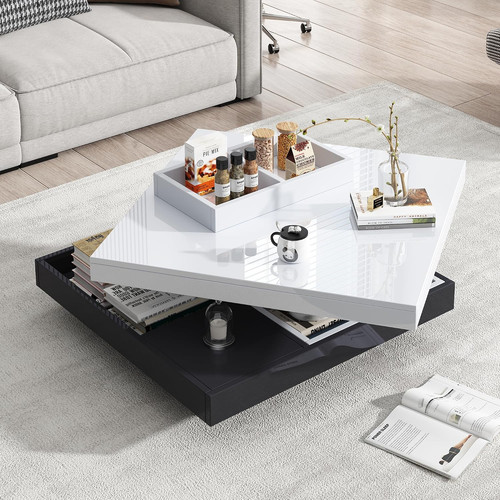 Rotating coffee table - coffee,