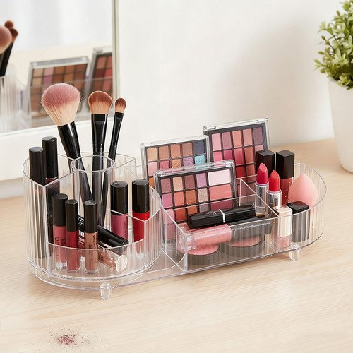 Rotating makeup storage - rotating,