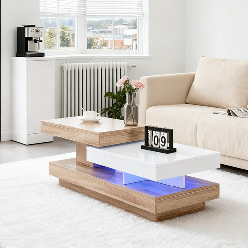 360 rotating coffee table - rotating,
