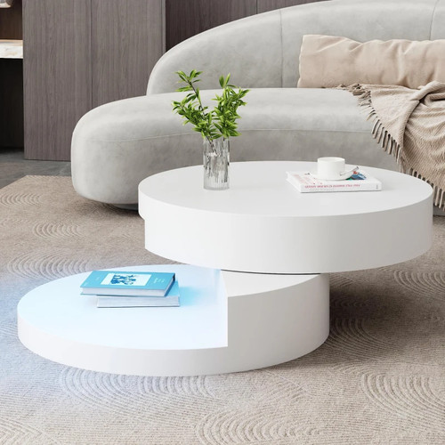 Round rotating coffee - rotating,