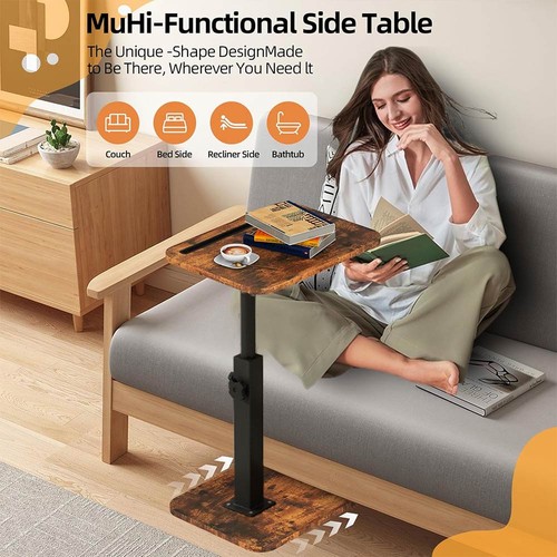 Shaped over sofa side - over, table