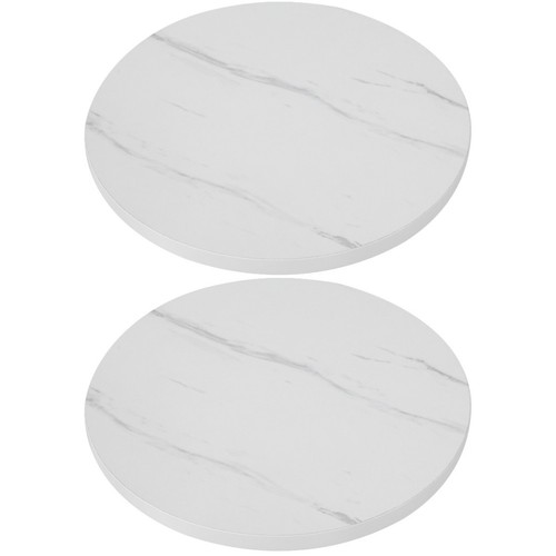 White wood turntable heavy - white,