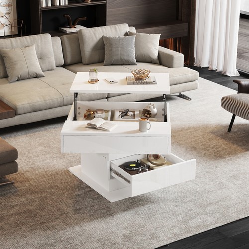 360 rotating coffee table - coffee,