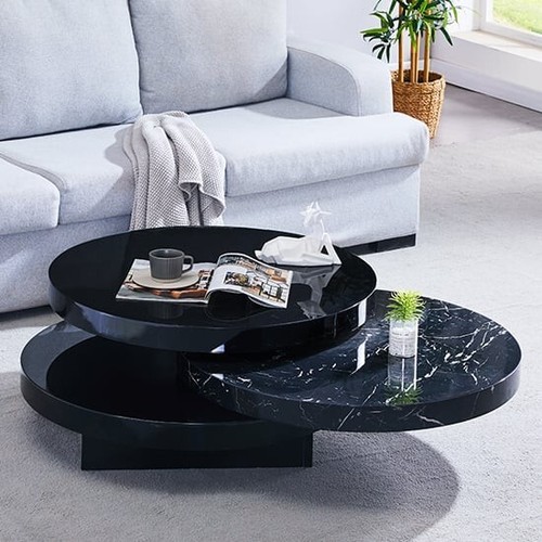 Triplo round rotating coffee - rotating,