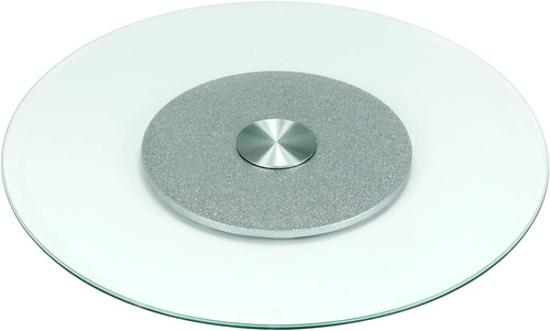 70cm tempered glass lazy susan - 70cm,