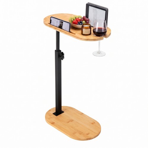 Adjustable shaped side table - adjustable,