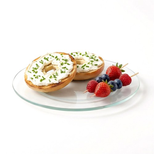 Glass lazy susan turntable - glass,