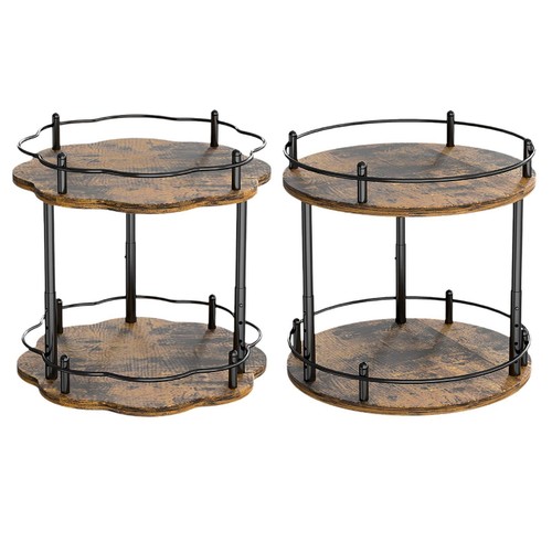 Wooden turntable tray kitchen - wooden,